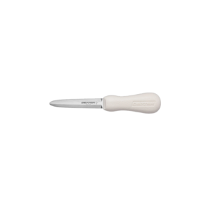 4" Oyster knife with white handle