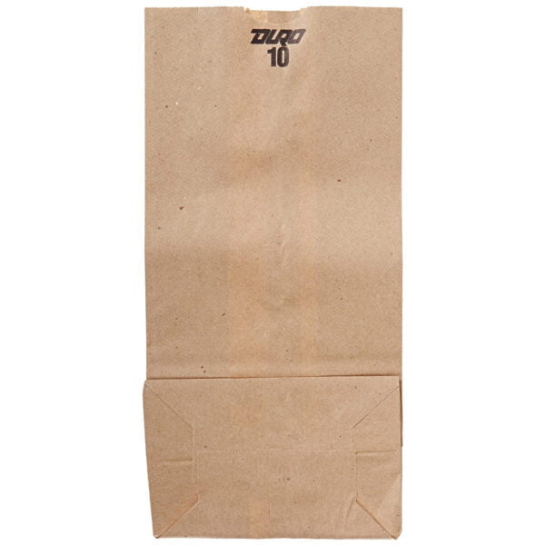 DURO BAG MFG CO.  18410  #10  Bag, Paper, Kraft, 500/bdl
