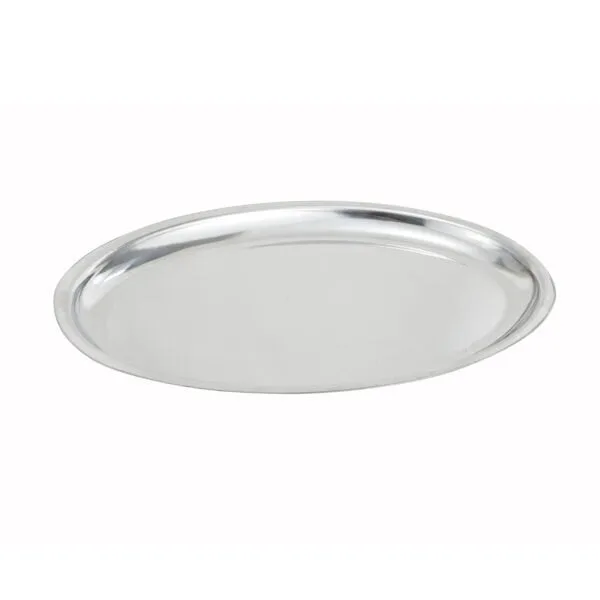 Oval sizzle platter