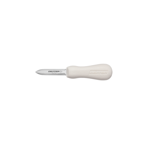 2.75" Oyster Knife with white handle