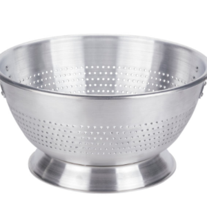 Aluminum colander