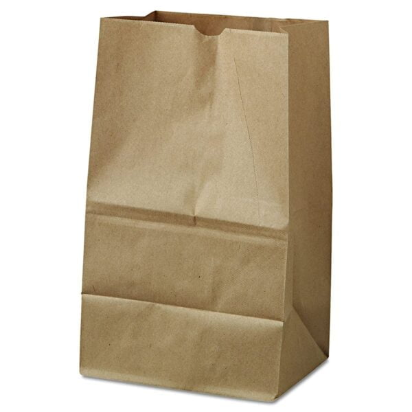 DURO BAG MFG CO.  18421  20lb Squat Bag, Paper, Kraft, 500/bdl