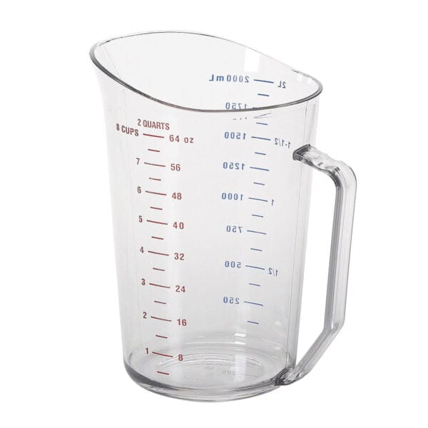 Cambro  200MCCW135  2 Quart Measuring Cup