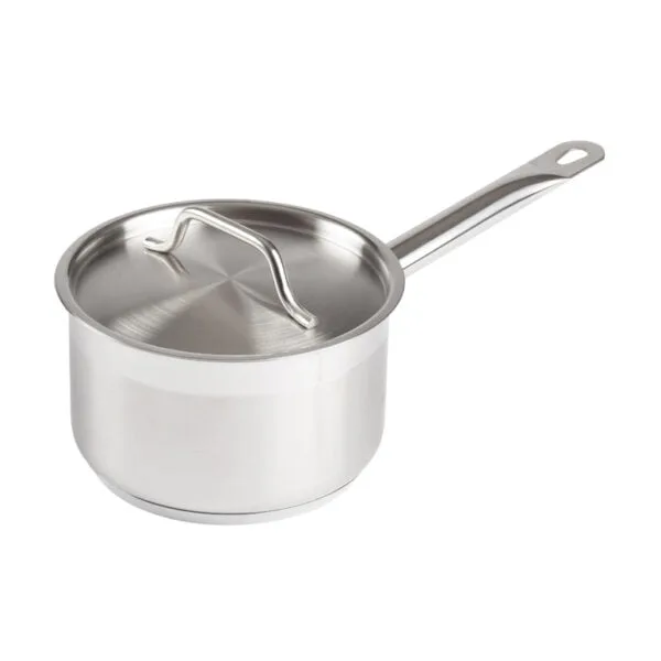Winco  SSSP-2  2 Quart Sauce Pan & Lid