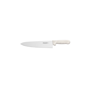 10" chefs knife with white handle
