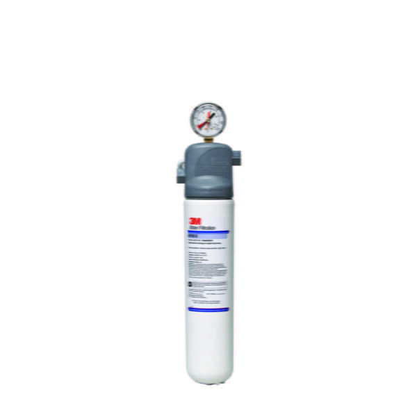 3M Purification  ICE120-S  Valve-In-Head Water Filter System with Gauge, standard water, single vessel, 3/8'