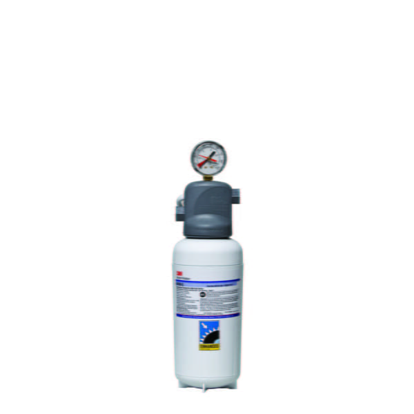 3M Purification  ICE140-S  (5616203) Valve-In-Head Water Filter System with Gauge, standard water