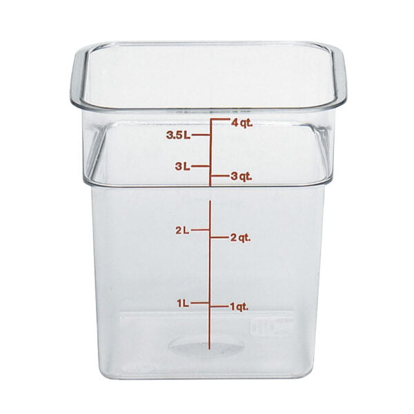 Cambro  4SFSCW135  4 Quart Food Container