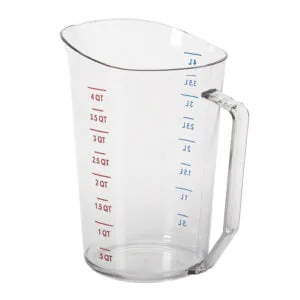 Cambro  400MCCW135  4 Quart Measuring Cup