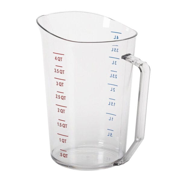 Cambro  400MCCW135  4 Quart Measuring Cup