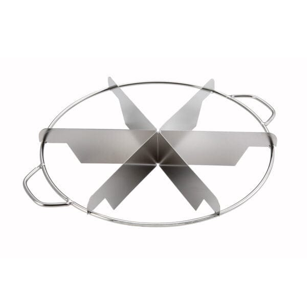 Stainless steel 6 piece pie cutter