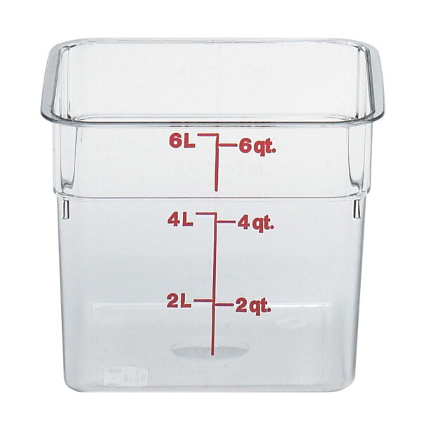 Cambro  6SFSCW135  6 Quart Food Container