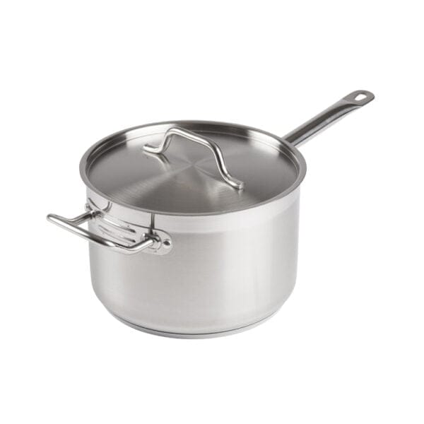 Winco  SSSP-7  7.5 Quart Sauce Pan & Lid