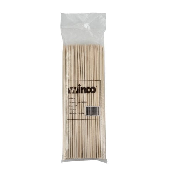 Winco  WSK-08  8'' Bamboo Skewers