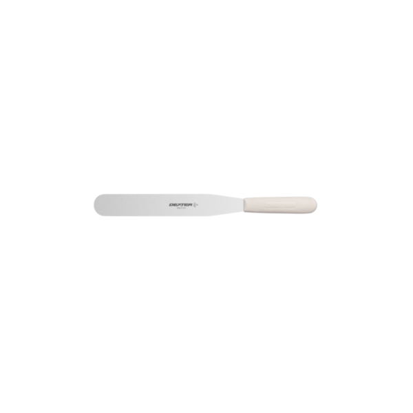 10" baker spatula with white handle