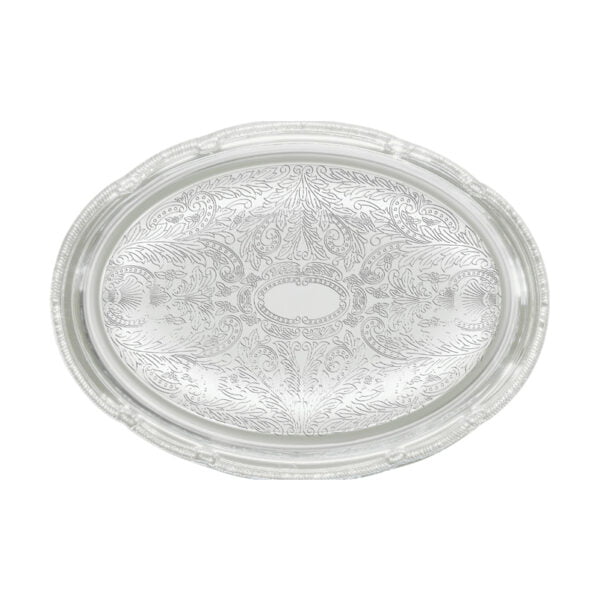 Winco  CMT-1318  Oval Serving Tray