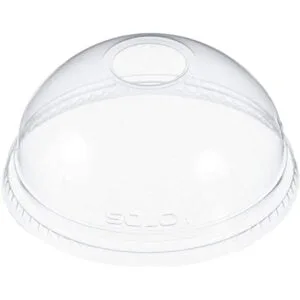 Dart Container  DLR626  Clear Dome Lid w/1'' Hole
