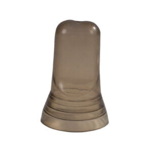 Grey rubber liquor bottle cover