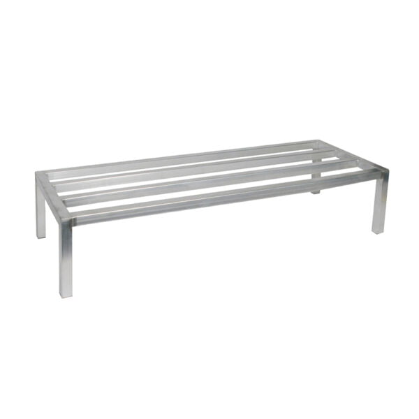 Winco  ADRK-2060  Dunnage Rack, 20'' x 60'' x 12'', holds up to 1200 lbs.,aluminum, NSF