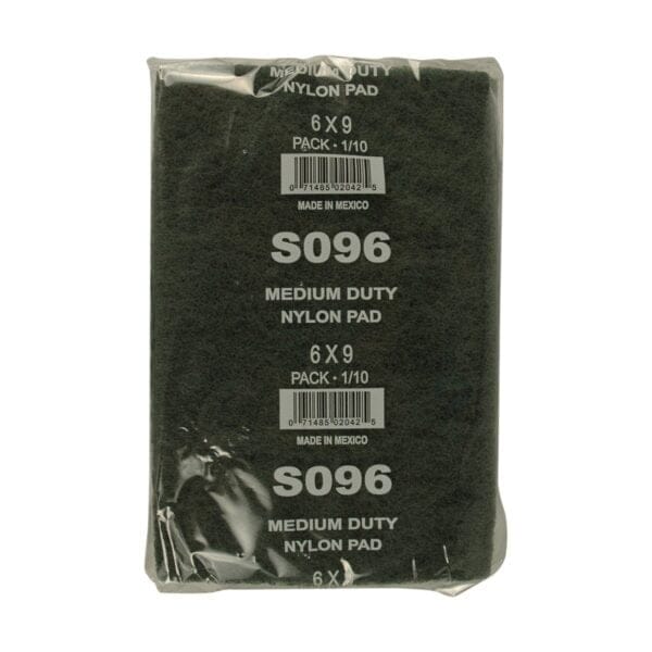 ACS INDUSTRIES INC  S096  6X9 Medium Duty Green Scour Pad