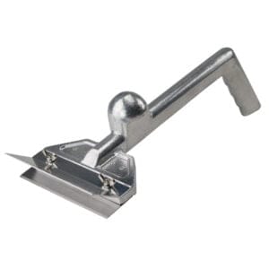 Stainless steel grill scraper