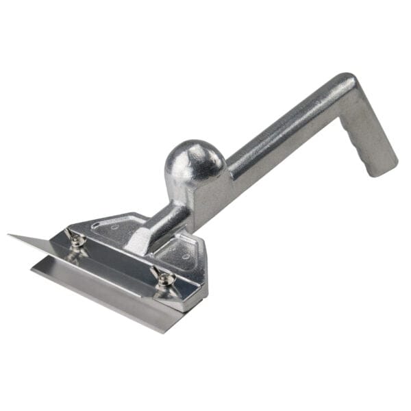 Stainless steel grill scraper