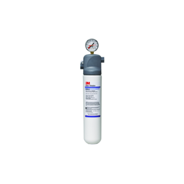 3M Purification  ICE125-S  (5616004)Valve-In-Head Water Filter System with Gauge, high turbidity water