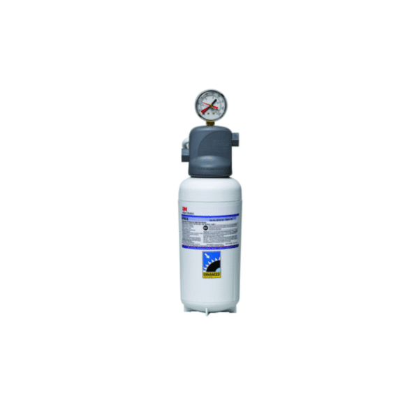 3M Purification  ICE140-S  (5616203) Valve-In-Head Water Filter System with Gauge, standard water