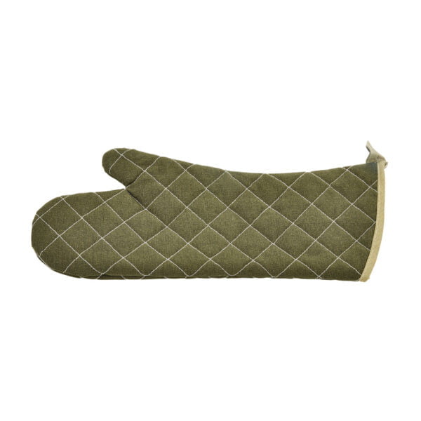 Green oven mitt