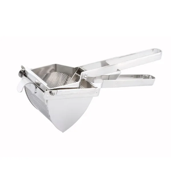 Stainless steel potato ricer
