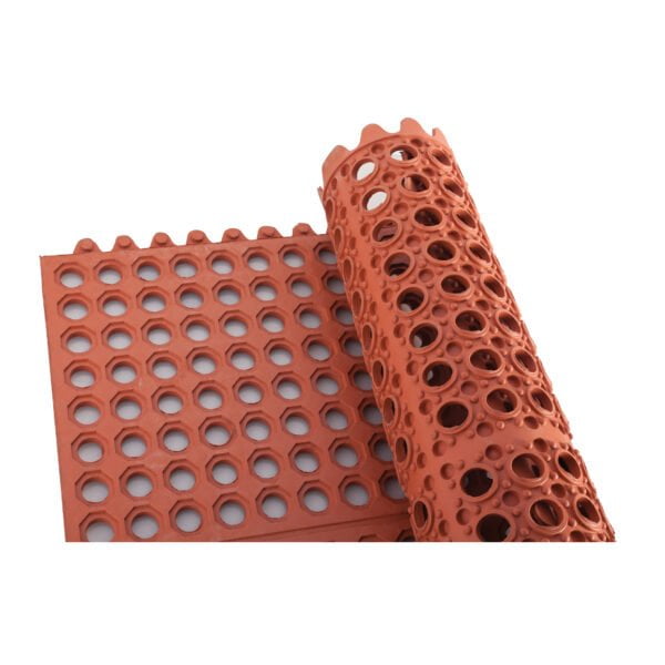 Winco  RBMI-33R  3' x 3' Floor Mat
