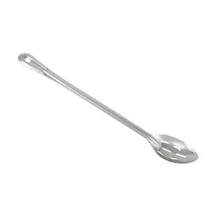 Winco  BSST-18  18'' Slotted Basting Spoon, 1.5 mm stainless steel