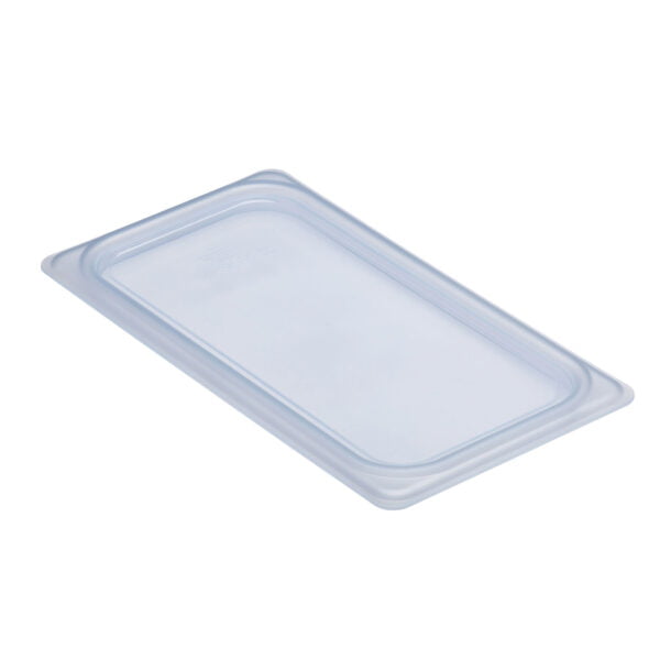 Cambro  30PPCWSC190  Food Pan Seal Cover, 1/3 size, material is safe from -40F to 160F (-4C to 70C), polypropylene, translucent, NSF