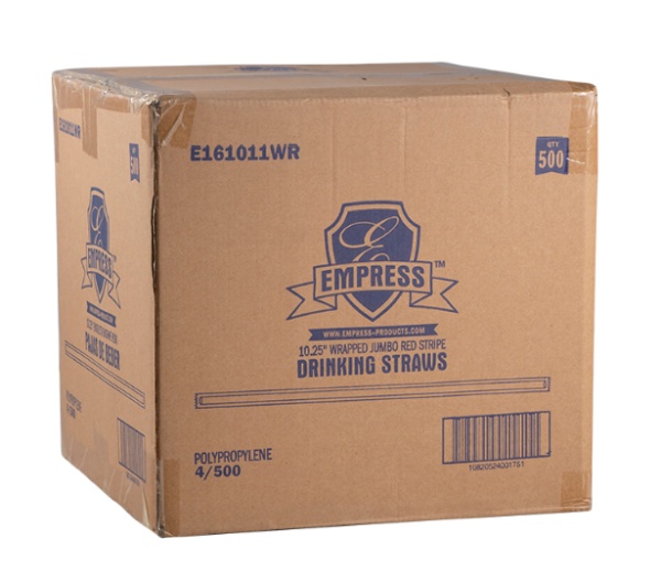 Case of straws.