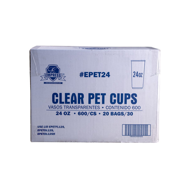 Empress Products  EPET24  Cup, Plastic, Clear, 24oz - Image 3