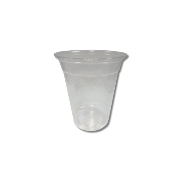 12 oz squat PET clear drink cup by Empress.