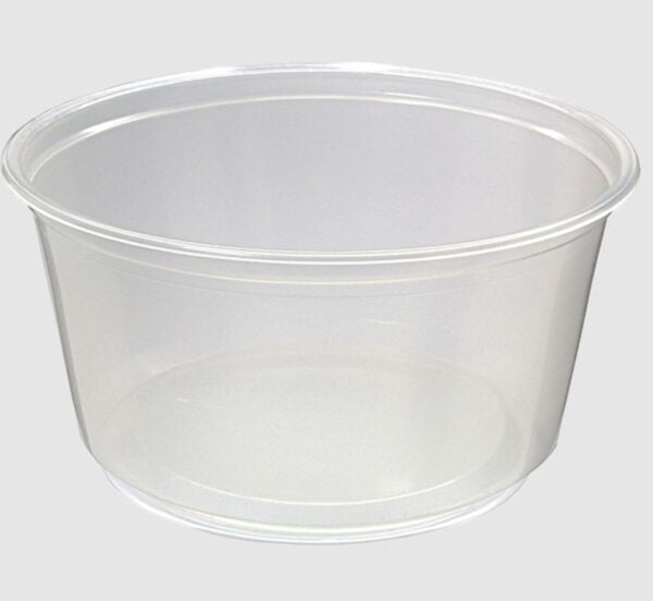 FABRI-KAL CORPORATION 9505114 Deli Container, Clear, Light Weight, 12oz