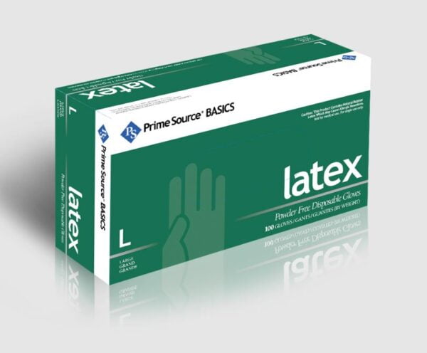 PRIME SOURCE PS0596 Gloves, Latex, Small, Powder-Free