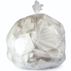 Right Choice Paper 78000109 Can Liner, 60Gal, 38x60, 16MIC