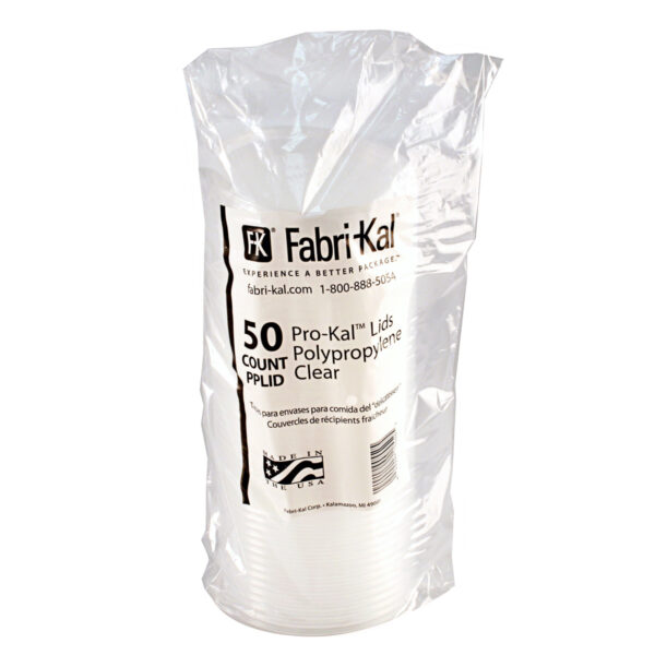 FABRI-KAL CORPORATION  POLYPRO  Deli Lid, Poly Pro, Fits 6-32oz - Image 2