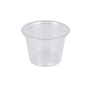 Clear souffle cup