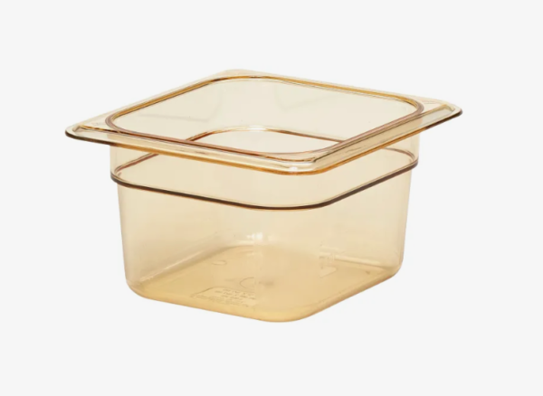 Tan food storage container