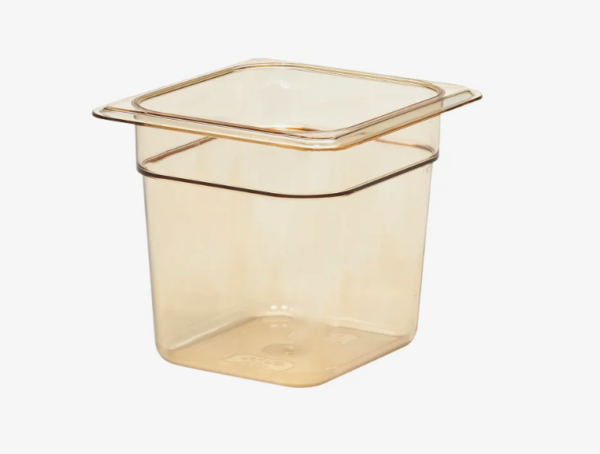 Tan food storage container