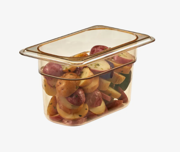 Tan food storage container
