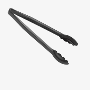 plastic black tongs