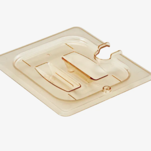 Tan food pan lid