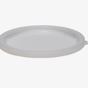 Round translucent food storage cover