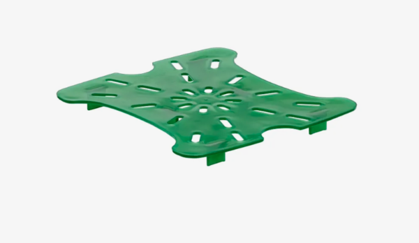 Green drain shelf