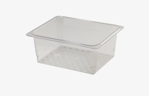 Clear rectangle colander