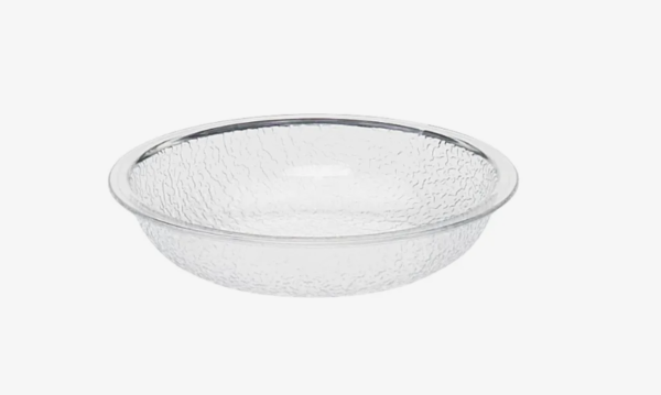 Large clear bowl